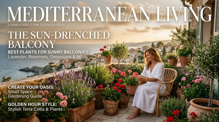Die 10 besten Pflanzen für einen sonnigen Balkon